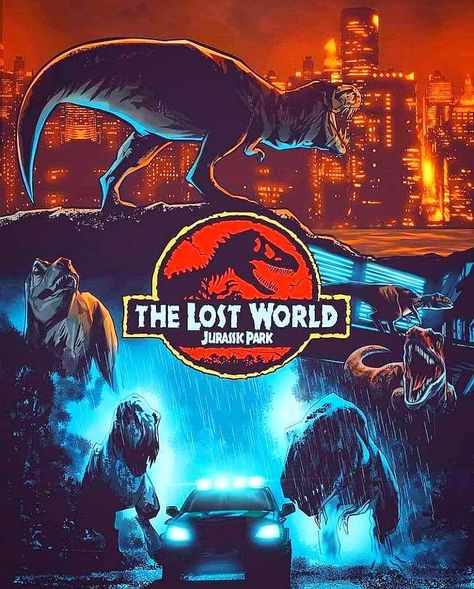 The Lost World Jurassic Park, Jurassic Park Trilogy, Lost World Jurassic Park, Jurassic Movies, Jurassic Park Poster, Jurassic World Movie, Dinosaur Movie, Jurassic Park 1993, Jurassic Park Movie