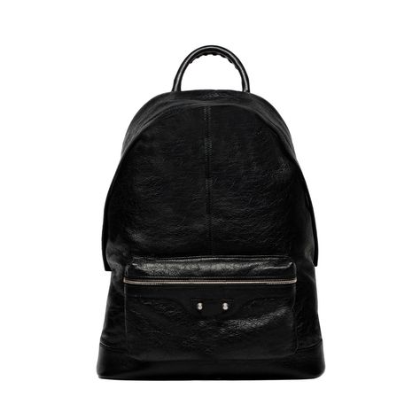 Classic Backpack | Balenciaga.com Bags Balenciaga, Men's Bags, Classic Backpack, Scarf Hat, Black Backpack, Backpacking, Online Boutique, Fashion Backpack, Black Men