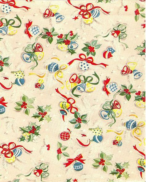 Christmad Gifts, Images Noêl Vintages, Xmas Wrapping Paper, Vintage Christmas Wrapping Paper, Christmas Papers, Paper Wrap, Christmas Wrap, Christmas Ephemera, Dollhouse Christmas