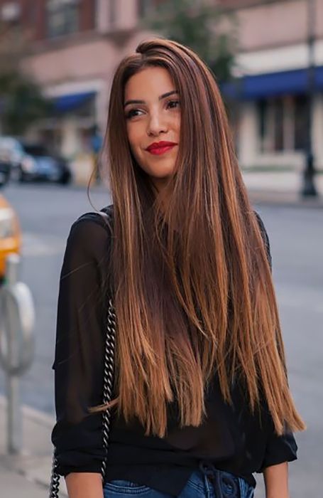 Hairstyle For Long Straight Hair Winter Hair Care, Vlasové Trendy, 4c Hair, Long Brown Hair, Good Hair Day, Hair Envy, Clip In Hair Extensions, Hair Care Tips, Gorgeous Hair