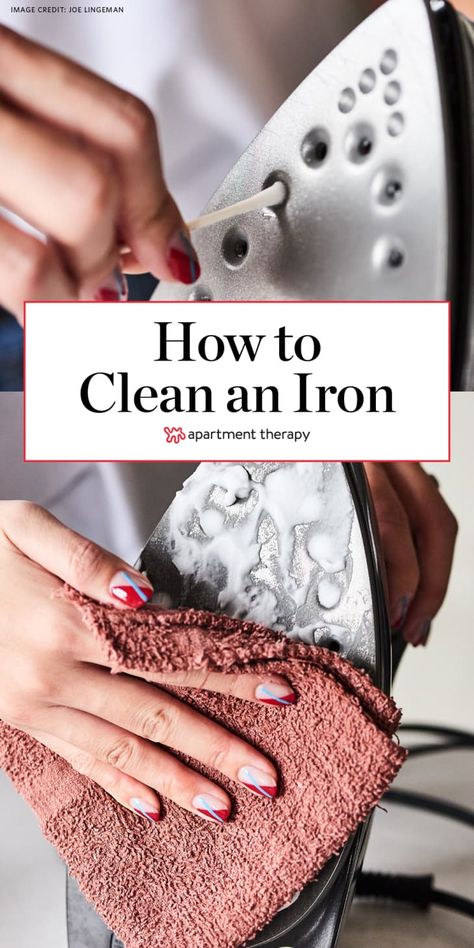 Cleaning Iron Plate, Clean An Iron, Baking Soda Water, Coastal Nursery, Iron Water, Bathroom Cleaning Hacks, Distilled White Vinegar, Household Cleaning Tips, How To Clean Iron