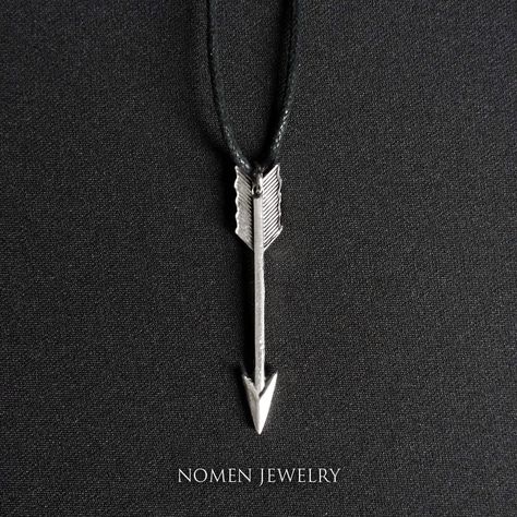 New necklace from Warrior collection 🏹 SOLD Hero Necklace, Witcher Necklace, Werewolf Necklace, Spear Necklace, Warrior Necklace, Instagram