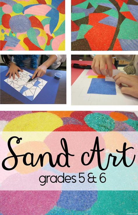 (Original Pin) I pinned this website because I was captivated by a 5th and 6th grade art project for creating sand art.  It allows students to have artistic freedom when creating their sand art designs and they get to work with many different types of art materials they have likely never before used.  I appreciate that the teacher that shared this lesson posted several pictures of the sand art creation process as well as suggestions for ensuring the project goes smoothly. Sand Mason Jar Ideas, Sand Art Pictures, Green Art Painting, Sand Art Crafts, Sand Art Projects, Dripping Paint Art, Water Paint Art, Paint Splatter Art, Art Docent