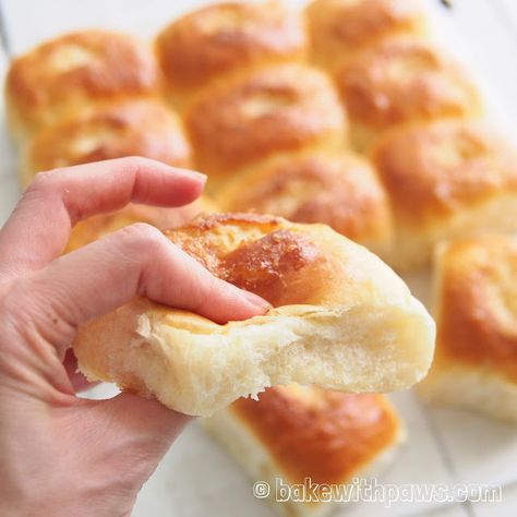 Butter Sugar Buns Resepi Roti, Baking Buns, Pan Relleno, Breads & Buns, Dough Ingredients, Bread Bun, Piece Of Bread, Bread Butter, Sweet Bread