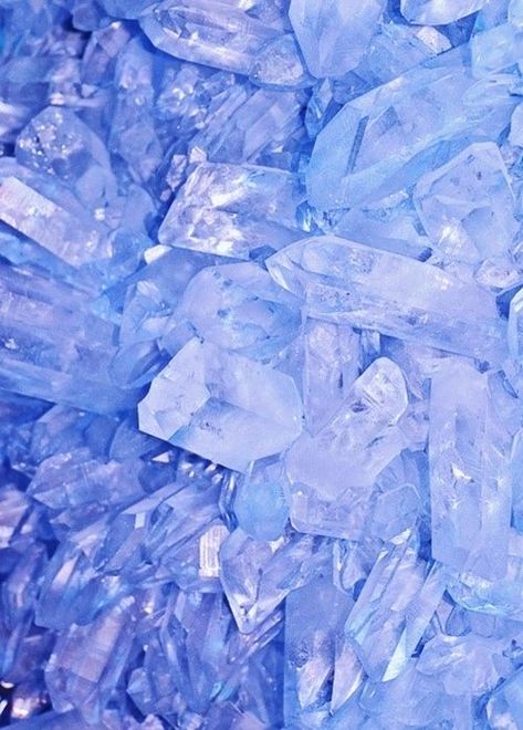 periwinkle crystals Wallpapper Iphone, Ice Crystals, Rocks And Gems, Gems And Minerals, Color Textures, Crystal Gems, Crystals Minerals, Blue Aesthetic, Rocks And Minerals