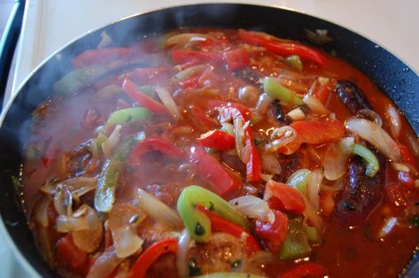 Cheak out the Steam! Marsala Sauce Recipe, Italian Sausage Peppers, Sausage And Peppers Recipe, Italian Sausage And Peppers, Marsala Sauce, Sausage Peppers, Paleo Crockpot, Sausage And Peppers, Paleo Lunch