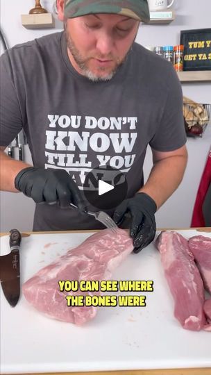 876K views · 23K reactions | Did you know the difference between a Pork Loin from a Pork Tenderloin? 🤔🔥 

#DanOsSeasoning #FoodsFavoriteFlavor #YumYumGetYaSum | By Dan-O's SeasoningFacebook Bake Macaroni, Nice To Meat You, Dinner Videos, Dinner Pork, Ranch Pork Chops, Facebook Recipes, Kitchen Tricks, Main Course Dishes, Smoked Meats