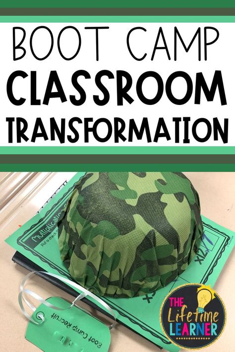 Boot Camp Classroom, Boot Camp For Kids, Camp Classroom, Abc Bootcamp, Thematic Teaching, Camping Theme Classroom, First Second Third, Training Room, Classroom Transformation