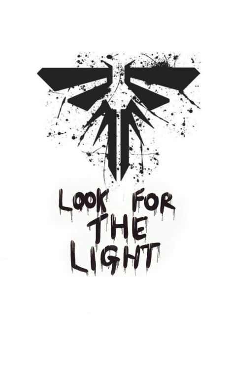 Last Of Us Symbols, The Last Of Us Painting Ideas, The Last Of Us Party Ideas, The Last Of Us Symbol, Desenho The Last Of Us, Look For The Light The Last Of Us, Tatouage The Last Of Us, Tlou2 Tattoo, Tatuagem The Last Of Us