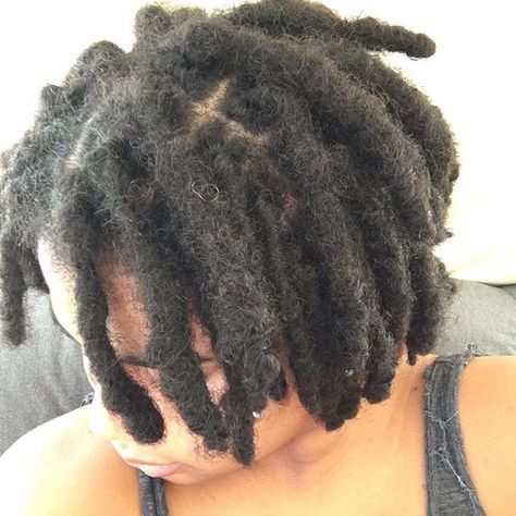 5 Ways to Control Frizzy Locs | Thick Starter Locs Short Thick Starter Locs, Short Thick Faux Locs, Short Thick Locs Styles, Thick Starter Locs, Thick Locs Men, Short Thick Locs, Rihanna Dreadlocks, Thick Locs Styles, Frizzy Locs