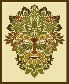 Pysanka Patterns, Woodburn Patterns, Satyr Character, Green Man Tattoo, Mori Witch, Wilderness Tattoo, Stag Tattoo, Horned God, Green Woman