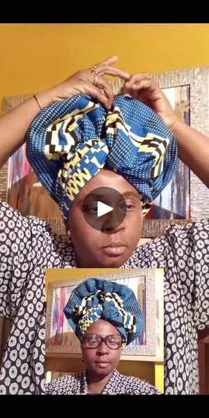 How to tie simple hair styles Ankara #headwraptutorial #vieralvideo #MustWatch | By Esther Omo talk show | Hello my Yori Yori people, how una they today, make una come learn oh, I don't say come again bring another hair tie. Learning tie, learning tie, come and learn how to tie your hair tie. Come and learn, now very simple one. This is very simple wey you go take tie. This one just they easy. Easy hair tie. Easy hair tie, come and learn, learning tie, learning tie. This is the tie to learn this is the place that you will learn how to tie your hair tie very easy simple as I take the tire just they look wetin I they tie no follow my talk look wetin I they tie so that go and bring your acra out you will use it to be learning now as I they do my own and you will still follow me they use am ti Styles Ankara, Headwrap Tutorial, Simple Hair, Easy Hair, How To Make Hair, Hair Tie, Hair Ties, Ankara, Easy Hairstyles