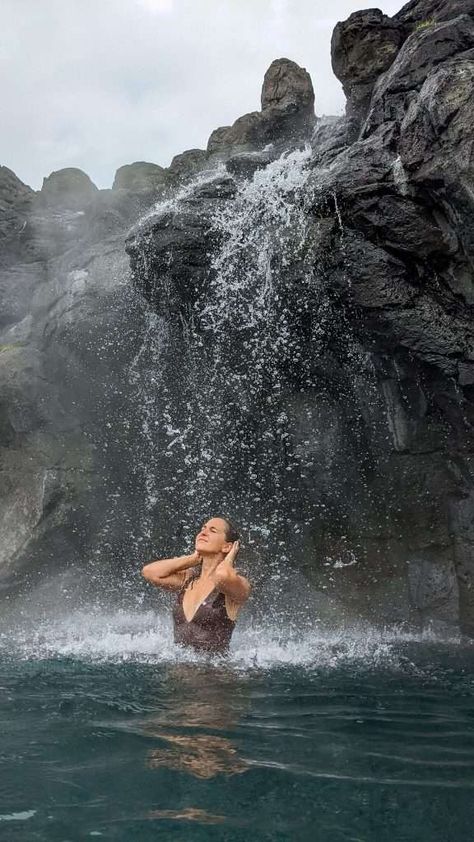 There are dozens of natural hot springs in Iceland to visit. Check out 12 of the best ones here. Iceland Hot Springs, Iceland Hotels, Beer Spa, Dream Backyard Pool, Iceland Vacation, Natural Hot Springs, Iceland Travel Guide, Trip To Iceland, Iceland Road Trip