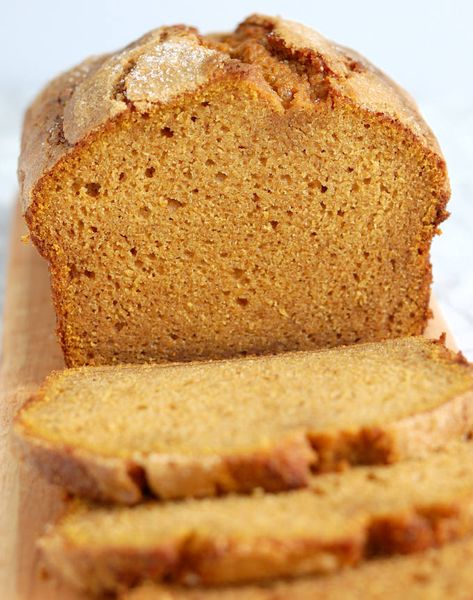 This Honey Pumpkin Bread is lightly sweet, moist, and has just enough spice to highlight, but not overpower, the pumpkin flavor. #easy #recipe #moist #honey #from scratch #best Pumpkin Bread Gluten Free, Cake Mix Coffee Cake, Pumpkin Beer Bread, Recipes With Honey, Rolls Dessert, Sweet And Savory Breakfast, The Best Pumpkin Bread, Best Pumpkin Bread Recipe, Best Pumpkin Bread