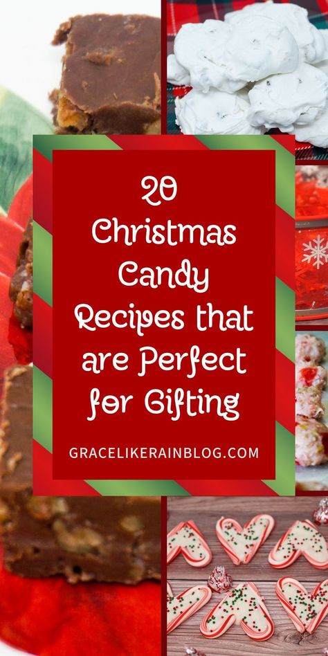 Our Christmas Candy Recipes for Gifting recipe roundup features all the best candy recipes to make for your friends and family. These DIY candy gifts for Christmas would be perfect Christmas gifts for teachers or neighbors. We're sharing lots of options from chocolates to hard candy so you're guaranteed to find something sweet for everyone on your list. | Christmas candy to make for gifts | Candy Christmas Gifts for Teachers | Candy Christmas Gifts for Neighbors | Easy Christmas Candy to make Easy Christmas Treats For Party, Christmas Desserts For Gifting, Rag Tag Candies, Best Desserts To Give As Gifts, Heath Bar Candy, Rag Tag Candy, Inexpensive Christmas Candy Gifts, Christmas Chocolate Candy Ideas, Baked Goods As Christmas Gifts