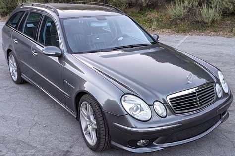 Mercedes-Benz E55 AMG Kompressor Wagon E55 Amg, Station Wagons, Station Wagon, Wagons, Mercedes Benz