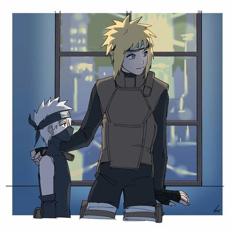 Kakashi Hokage, Kakashi And Obito, Minato Namikaze, Naruto Shippudden, Naruto Minato, Naruto Oc Characters, Kakashi Sensei, Naruto Shippuden Characters, Naruto Kakashi