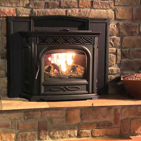 Pellet Stoves | Day or Night Home & Hearth Services in Columbia, MD Wood Insert Fireplace Ideas, Pellet Stove Fireplace Insert, Pellet Stove Insert, Pellet Fireplace Insert, Pellet Stove Hearth, Best Pellet Stove, Rv Wood Stove, Harman Pellet Stove, Pellet Fireplace