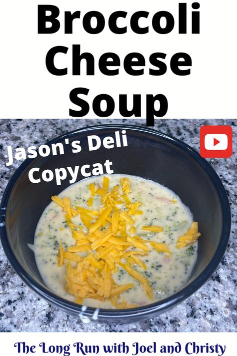 Jason Deli Broccoli Cheese Soup, Copycat Jason’s Deli Broccoli Cheese Soup, Jason’s Deli Broccoli Cheese Soup, Jasons Deli Broccoli Cheese Soup, Jasons Deli Recipes, Jasons Deli, Broccoli Cheddar Soup Recipe, How To Make Broccoli, Broccoli Cheese Soup Recipes