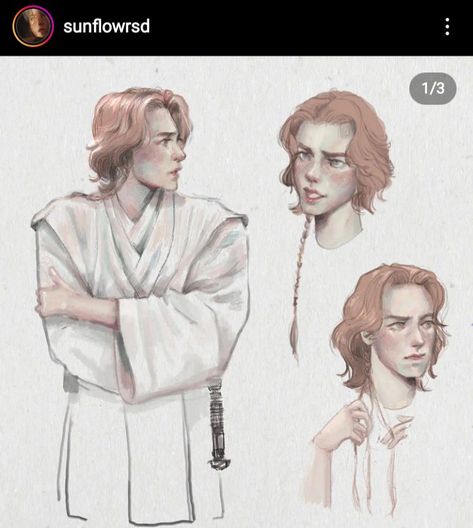 Young Obi Wan Kenobi Fanart, Padawan Obi Wan Fanart, Female Obi Wan Kenobi, Widget Board, Star Wars Obi Wan, Role Reversal, Obi Wan Kenobi, Obi Wan, Star Wars Universe