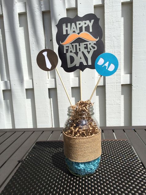 https://flic.kr/p/usSsWP | Father's Day Centerpiece Fathers Day Decor, Fathers Day Brunch, Student Christmas Gifts, Father's Day Diy, Dad Day, Fathers Day Crafts, Decoration Inspiration, Happy Father's Day, Mother And Father