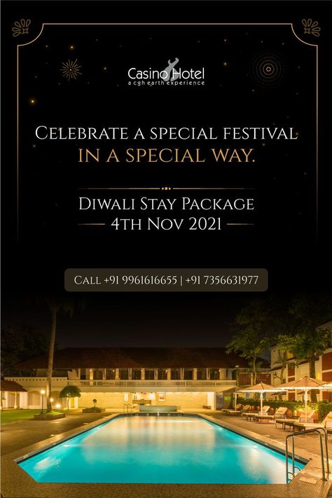 Hotel Marketing Design, Lavish Dinner, Luxury Advertising, Hotel San Jose, Dinner Buffet, Hotel Ads, Diwali Poster, Hotel Marketing, Diwali Lights