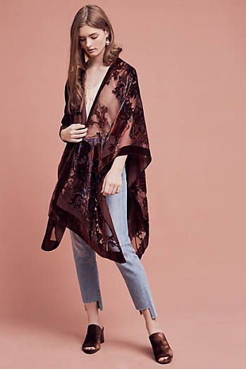 Tirra Velvet Kimono Velvet Kimono, Trending Fashion Outfits, Preppy Casual, Womens Kimono, Trending Today, Street Style Looks, Online Fashion Stores, Kimonos, Cardigans For Women