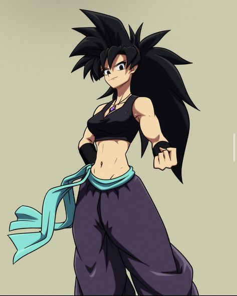 Sayian Oc Female, Dragon Ball Female Oc, Female Saiyan Oc, Saiyan Female, Dbz Oc, Female Goku, Anime Wolf Drawing, Dbz Characters, Dragon Ball Super Artwork