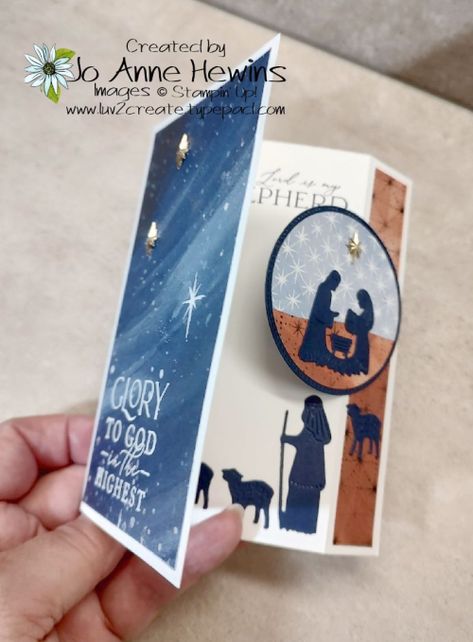 Stampin Up Night In Bethlehem, Stars At Night Bundle Stampin Up Cards, Stampin Up Nativity Christmas Cards, Nativity Scene Cards, Su Night Divine Cards, Night Devine Stampin Up Cards, Stampin Up Cards Newest 2023 Christmas, Stampin Up Stars At Night Cards, Stampin Up Night Divine Cards