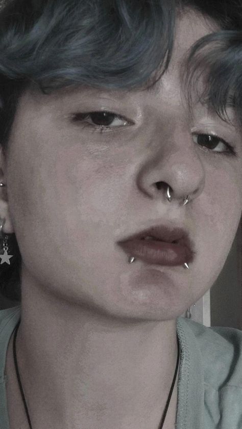 Snake bites, piercings, Snakebite Piercing, Lip Piercing Stud, Dream Piercings, Snake Bite Piercing, Snake Bite, Face Piercings, Snake Bites, Black Stud, Piercing Ideas