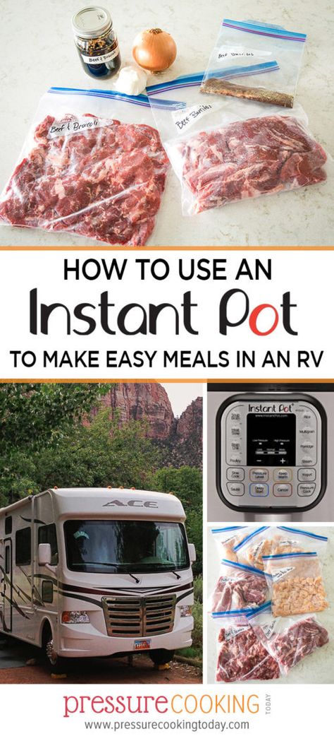 Instant Pot Meal Plan, Pressure Cooking Today, Pressure Cooking Recipes, Easy Camping Meals, Instant Pot Dinner Recipes, Instapot Recipes, Instant Pot Pressure Cooker, Camp Cooking, Camping Food