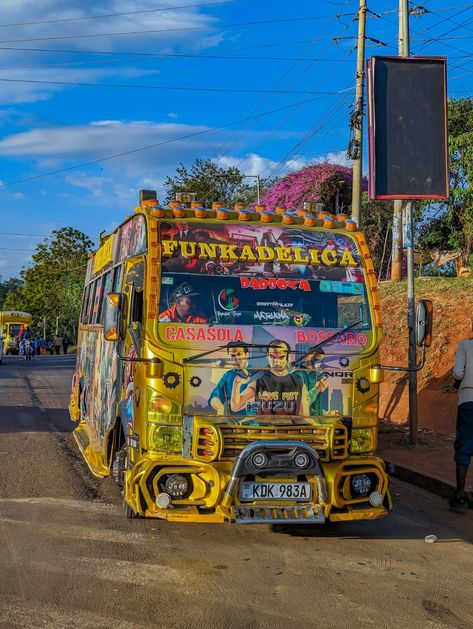 Kenyan Matatu culture full of street art, grafitti and music. Pop culture influence Kenyan Matatu Culture, Matwana Matatu Culture, Matatu Culture Kenya, Matwana Culture, Matatu Culture, Bus Simulator Indonesia Skin Kerala Hd, Bus Skin, Bus Simulator Indonesia Livery Kerala, Hood Wallpapers