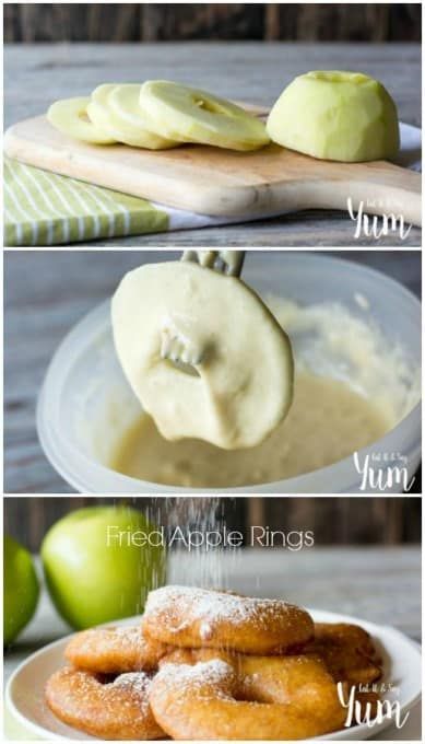 Granny Smith Apples Recipes, Fried Apple Rings, Apple Recipes Easy Healthy, Gluten Free Apple Recipes, Fried Apple, Apple Recipes Healthy, Baked Apple Recipes, Apple Slice, Apple Rings