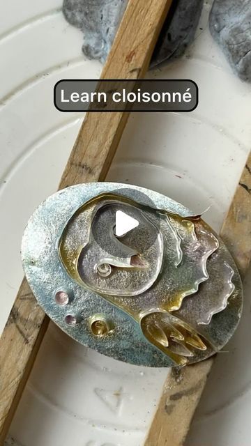 Marianne Goodell Enchanted Enamel Jewelry Artist & Teacher on Instagram: "Enrollment is open for my pre-recorded online intro to cloisonné course. Learn from start to finish.  ✅Detailed instruction on flashing silver ✅Tips for placing wires ✅How to get that soft pastel look ✅I touch on how to look at photos to determine enamel colors  One lucky student will win my demo owl on June 1. Sign up now for your chance to win.  #enameljewelry #learnonline #owljewelry" Enameling Jewelry, Cloisonne Enamel Jewelry, Cloisonne Jewelry, Silver Tips, Jewelry Artist, Statement Art, Owl Jewelry, Cloisonne Enamel, June 1