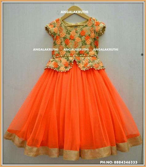 Different Types of Frock Designs for Baby Girls - Community Mode Batik, Kids Party Wear Dresses, Frock Designs, Kids Dress Collection, Frocks Design, Saree Bollywood, Kids Blouse Designs, Kids Lehenga, Kids Frocks Design