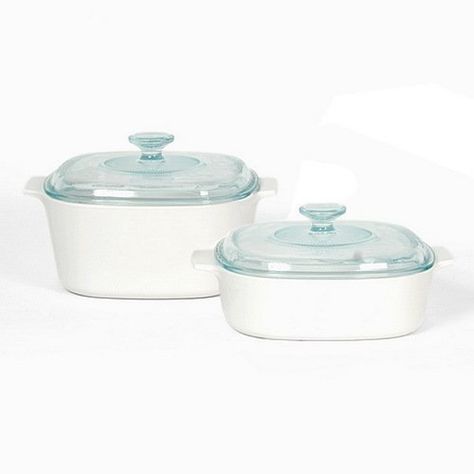 Corningware French White, Casserole Set, Kitchen Necessities, Bakeware Set, Ceramic Set, White Square, Cookware Set, Casserole Dish, Serving Set