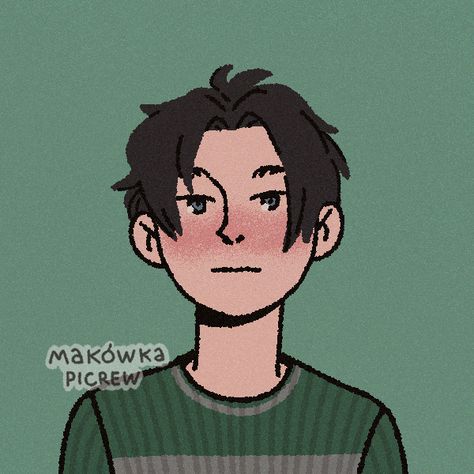 Makovka Boy, Marauders Picrews, Makowka Picrew, Makowka Girl, Picrew Pfp, Marauders Fanart, Marauders Fan Art, The Burrow, Regulus Black