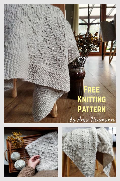 Throw Blanket Knitting Patterns Free, Knitting Patterns Free Blanket Easy Afghans, Throw Knitting Pattern, Knit Afghan Patterns Free, Sweater Knitting Designs, Knitting Baby Blanket, Knitted Throw Patterns, Knit Throw Blanket Pattern, Knit Afghan Patterns