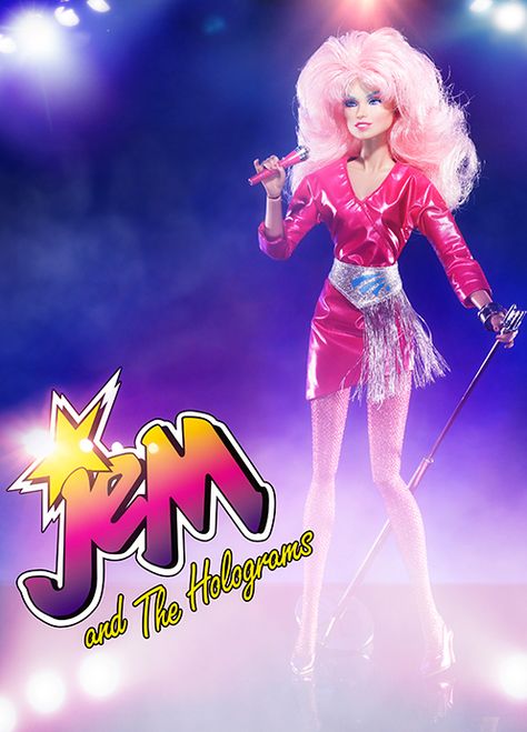 The Fashion Doll Chronicles: First wave of Jem And The Holograms ... Jerrica Benton, Faybelle Thorn, Valuable Beanie Babies, Jem Doll, Jem And The Holograms, 80s Cartoon, The Misfits, 80s Cartoons, Cartoons Series