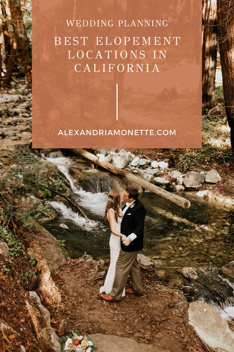 Places To Get Married In California, Places To Elope In California, Elopement California, Inexpensive Wedding Venues California, Big Sur Elopement Locations, Anza Borrego State Park, Pasadena City Hall, Balboa Park San Diego, Santa Barbara Courthouse