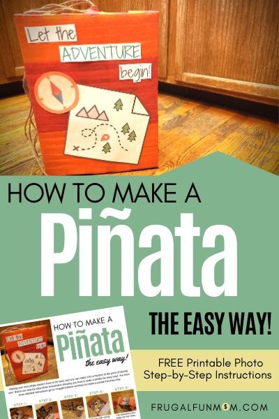 Learn How To Make A Pinata The Easy Way! | how to make a pinata | how to make a pinata diy | how to make a pinata easy kids | how to save money on birthdays | frugal birthday party ideas | how to make a pinata homemade #frugalbirthday #budgetbirthdayparty #pinata Punch Pinata Diy How To Make, Homemade Pinata How To Make, How To Make A Pinata Easy, How To Make A Pinata Diy Cardboard Boxes, How To Make A Piñata Step By Step, How To Make Pinata Step By Step, How To Make A Pinata Diy, Pinata Alternative Ideas, Make A Pinata Diy