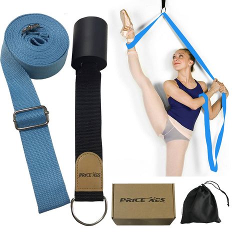 Leg Stretch Band - to Improve Leg Stretching - Easy Install on Door - Perfect Home Equipment for Ballet, Dance and Gymnastic Exercise Flexibility Stretching Strap Foot Stretcher Bands (As an Amazon Associate I earn from qualifying purchases) Sport Leg, Stretches For Legs, Dance Flexibility Stretches, Pilates Machines, Ballet Stretches, Taekwondo Training, Dance Gymnastics, Stretches For Flexibility, Leg Straps