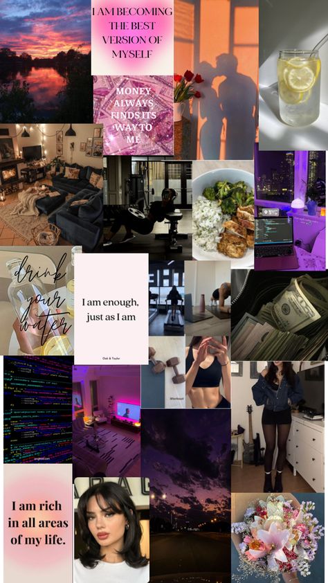 I Am Rich, I Am Enough, Drink Me, Of My Life, Affirmations, Good Things, Wall