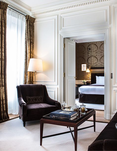 Palais Royal Paris, Cosy Lounge, Classic Hotel, Elegant Hotel, Hotel Room Design, Classic Interior Design, Hotel Interior Design, Apartment Style, Hotel Style