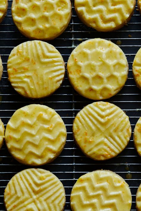 12 Stunning Cookies That Will Impress Everyone You Know - Recipes from NYT Cooking Citrus Shortbread Cookies, Citrus Shortbread, Jalapeño Honey, Citrus Cookies, Baked Risotto, Leek Risotto, Tartiflette Recipe, Lemony Chicken, Lemon Shortbread