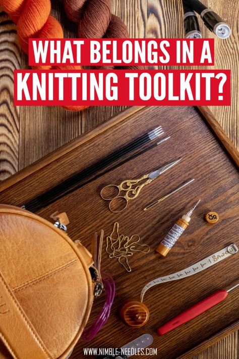 Knitting Tools Accessories, Knitting Organization, Interchangeable Knitting Needles, Knitting Help, Knitting Notions, Craft Knitting, Knitting Tools, Learn How To Knit, Knitted Wit