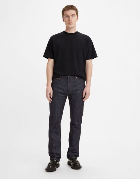 Levis Vintage Clothing, Black Levis, Levis Men, Vintage Levis, Jeans Straight Leg, Slim Fit Jeans, Mens Fitness, Jeans Straight, Straight Leg Jeans