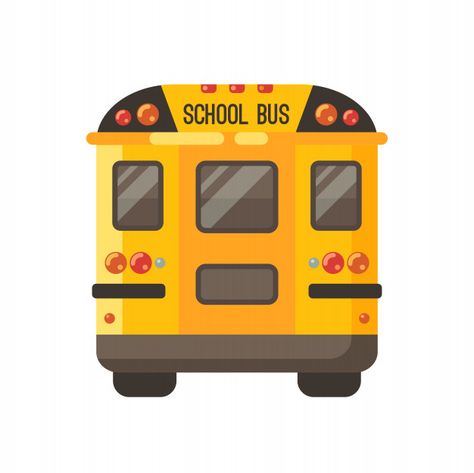 School Bus Tattoo Ideas, School Bus Drawing, Car School, Bus Drawing, Bus Cartoon, Dental Social Media, Comedy Pictures, Yellow School Bus, School Clipart