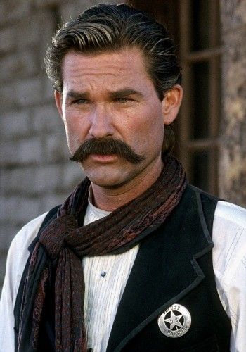 Kurt Russell in Tombstone... is pretty hot in this movie... Kurt Russell Tombstone, Wyatt Earp Tombstone, Tombstone 1993, Tombstone Movie, Western Spaghetti, Western Hero, Baby Movie, Movie Pictures, Wyatt Earp