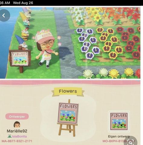 Animal Crossing Garden Sign, Animal Crossing Garden, Library Book Displays, Ac New Leaf, Animal Crossing Guide, Crossing Sign, Qr Codes Animal Crossing, Shop Sign Design, Animal Crossing Pocket Camp